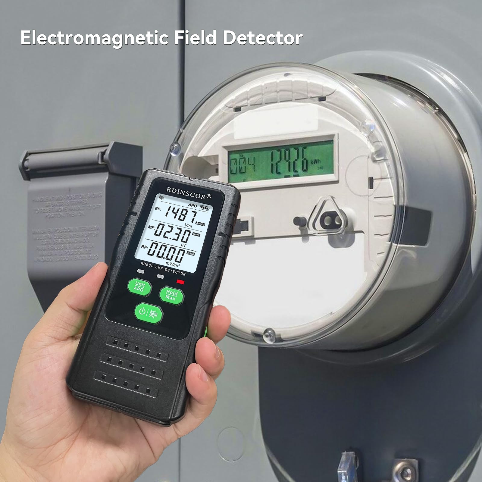 Mua EMF Detector, Detect All 3 Types of Electromagnetic Radiation Field ...