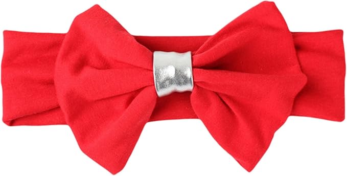 La Vogue Bandeau Nœud Papillon Large Maille Accessoire Coiffure Bande Bebe Fille Rouge Amazon Fr Vetements Et Accessoires