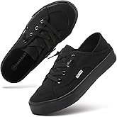 hash bubbie Women's Slip on Shoes Canvas Shoes Non Slip Fashion Sneakers for Women Low Top Loafers