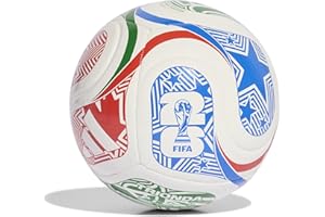 adidas Unisex-Adult FIFA World Cup 26™ Trionda Club Soccer Ball, Black/Lucid Lemon/Lucid Pink, 4