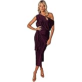 Petal & Pup Womens Santiago Off Shoulder Midi Dress