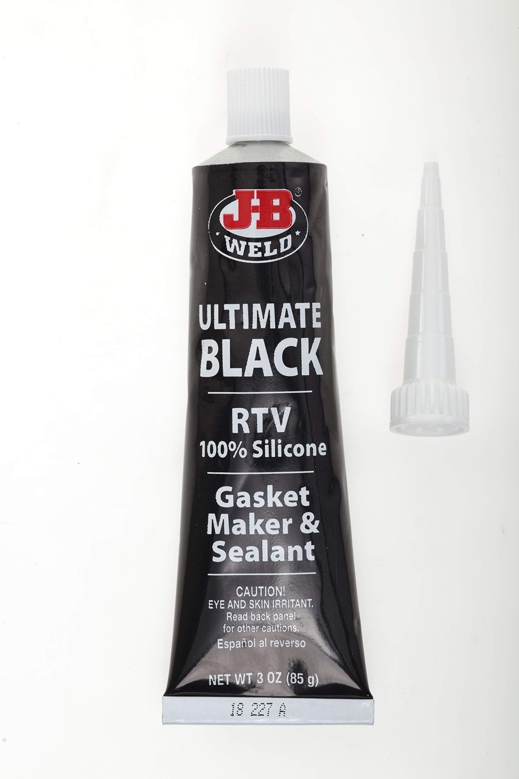 J-B Weld 31319 Black RTV Silicone Sealant and Adhesive - 3 oz.