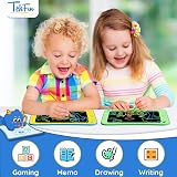 TEKFUN 8.5 Inch LCD Writing Tablet Educational Doodle Board Blue Yellow view 3