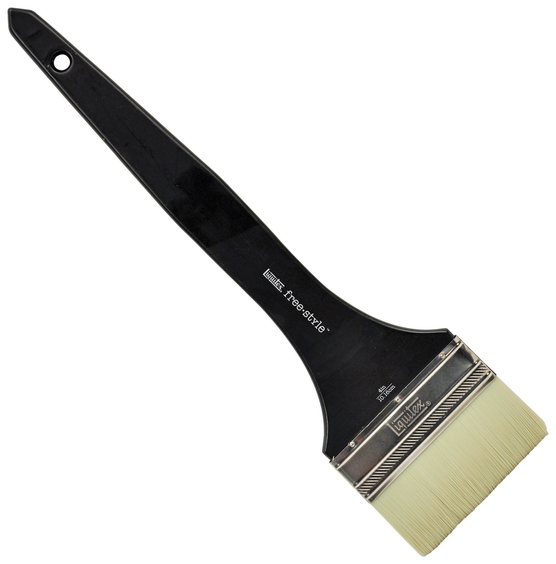 Photo 1 of Liquitex Large Scale Broad Flat/Varnish Brush, Long Handle, 4"
