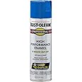 Rust-Oleum 7524838 Professional High Performance Enamel Spray Paint, 15 Oz, Gloss Safety Blue