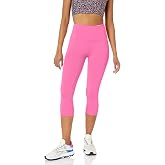 Amazon Essentials Women's High Waisted Active Sculpt Exercise Shaping Capri Leggings