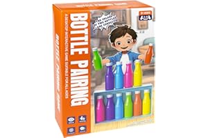 RAOVCUS Match Bottle Color Game for 2-8 Player | Family Game Night, Graduate Night, Fun and Celebrate Birthday Party, Outdoor Travel Activity, Company Party for Groups and Camping Holidays Party Night