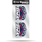 Florida Atlantic FAU Owls Two 4 x 4 inch Decals Design