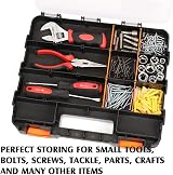 Anlayliay 34 Compartment Double Sided Organizer Storage Box Impact Polymer view 4