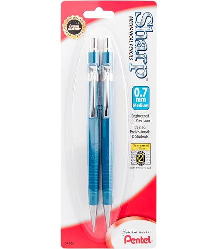 Amazon.com: Pentel Sharp Automatic Pencil, (0.7mm), Blue Barrels