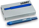 Lamy T10 Blue Ink Cartridges 5 Pack Large Capacity Fountain Pen Ink view 2