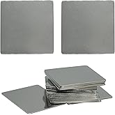 StayMax Engraving Stamping Blank Tags Metal Plate 25 Pack 2.5x2.5Inch