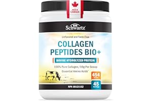 Collagen Peptides Powder | Hydrolyzed Collagen Powder with 18 Essential Amino Acids | Supports Healthy Skin Hair & Nails | Bo