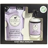 Dionis Goat Milk Lavender Blossom Body Lotion & Refill Pouch 2-Piece Gift Set