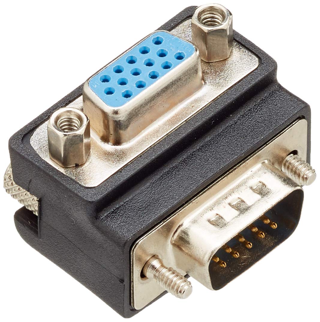 Pro Signal PSG91331 VGA Adaptor, 90 Degree, Male to Female