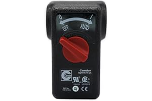 CONDOR USA INC E107202 Air Compressor Pressure Switch 105-135 PSI