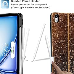Gexmil Genuine Leather Case for iPad Pro 11 Inch M4