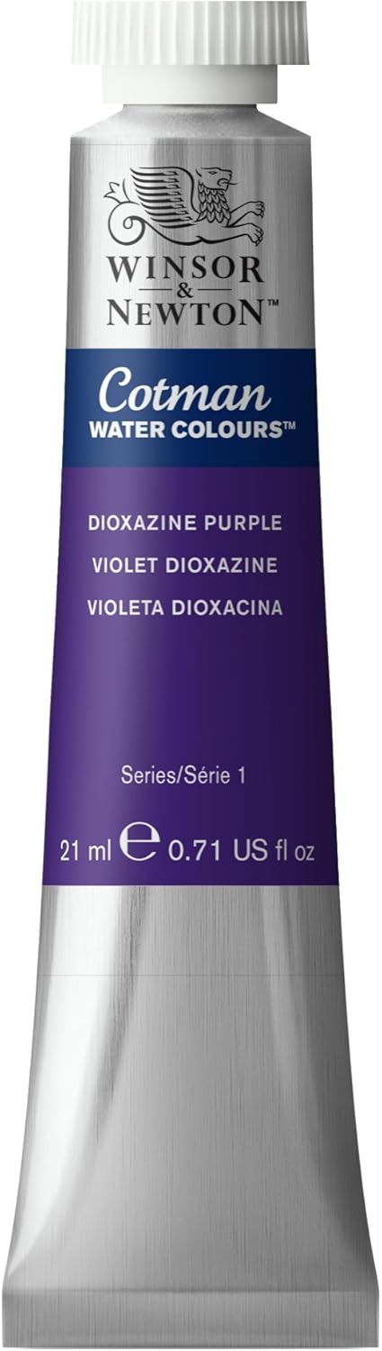 Winsor & Newton Cotman 21ml Water Colour Tube - Dioxazine Violet, 21 ml (Pack of 1)