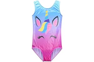 Sylfairy Leotards for Girls Gymnastics Unicorn Biketard Ballet Dance Unitards