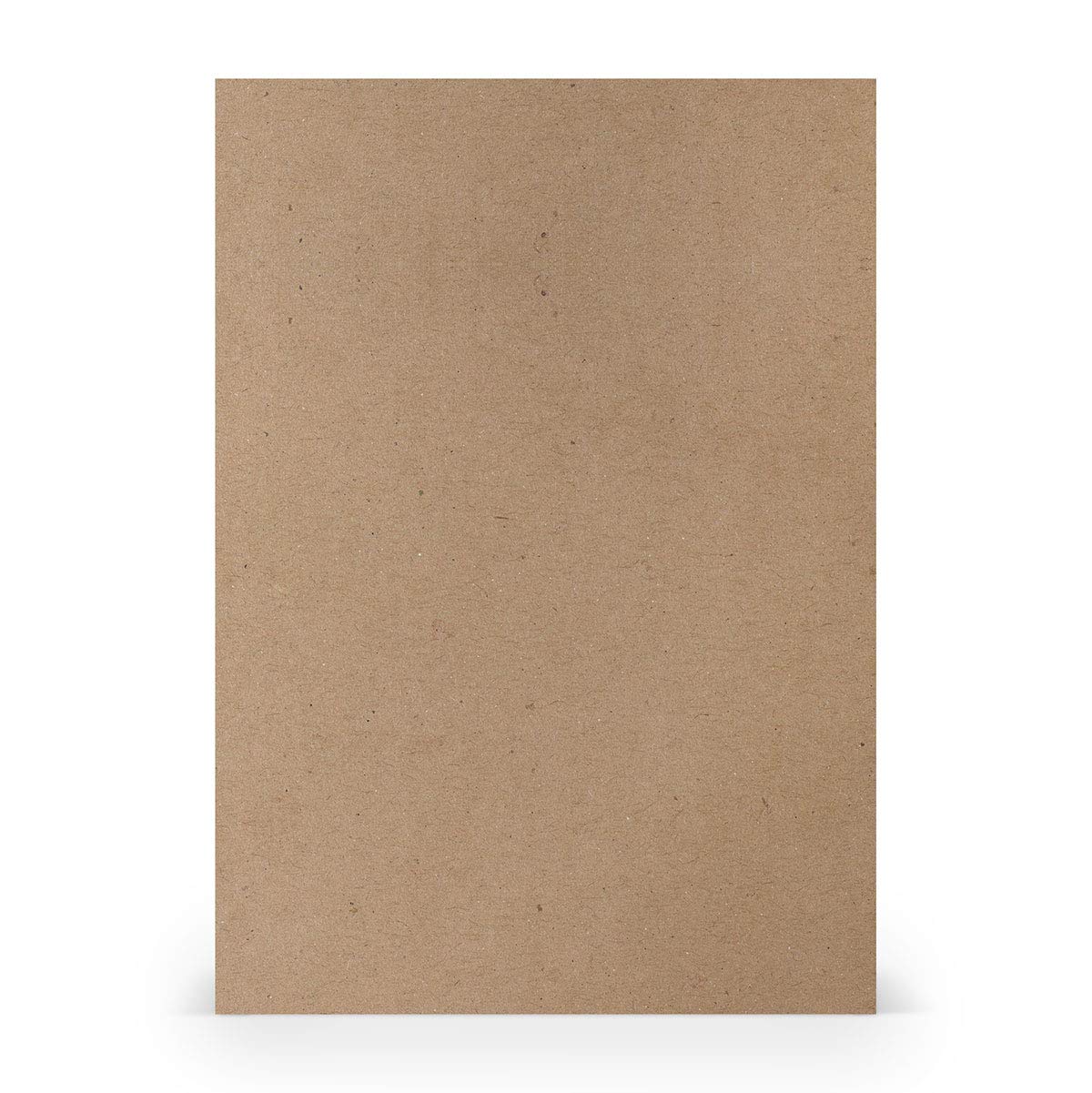 Paperado PAPERADO 25x Writing Paper DIN A4 Kraft Paper Brown 100 g/m² Paper Sheets in 29.7 x 21 cm for Crafting & Printing