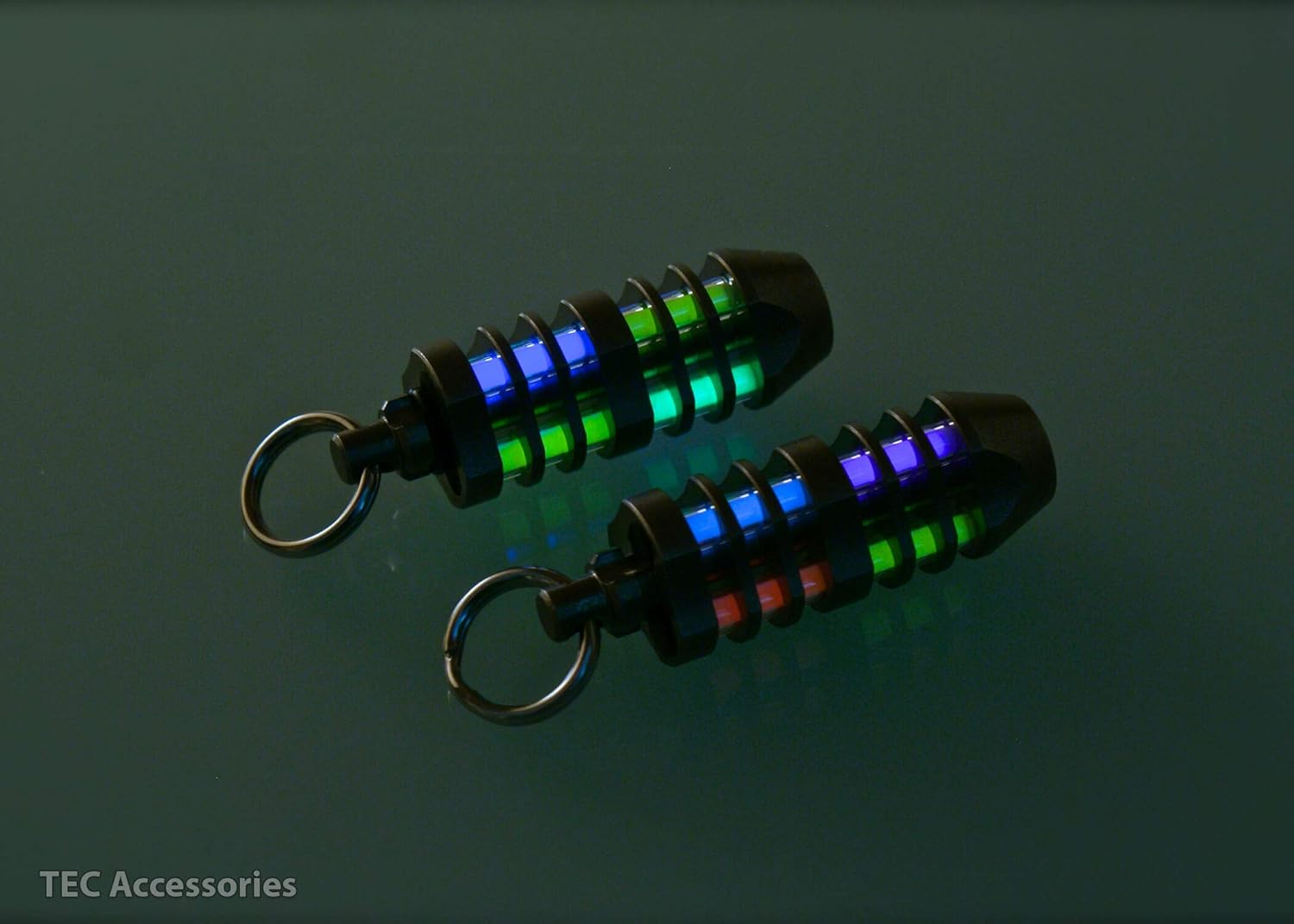 TEC Accessories TEC-T3-6X Titanium Isotope Triode Fob, Titanium housing for tritium vials: Automotive