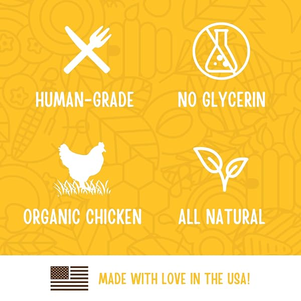 FULL MOON USDA ORGANIC CHICKEN TRAINING TREATS HEALTHY ALL NATURAL DOG TREATS HUMAN GRADE 175 TREATS 6 OUNCE (PACK OF 1)