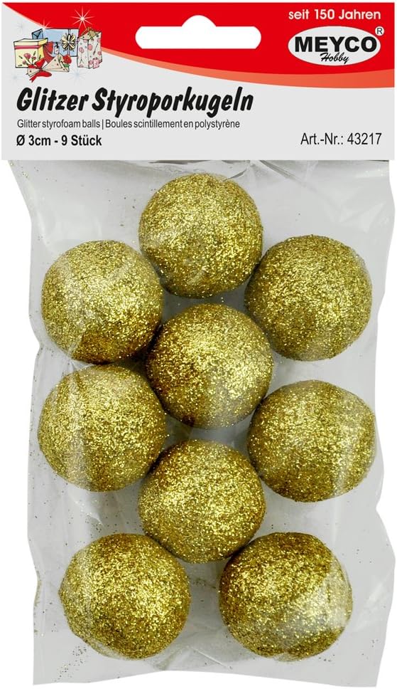 styroporkugeln pailletten