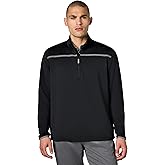 Callaway Men's Weather Series ¼ Zip Mock Neck Pullover for Men, Extended Sizes, Men’s Performance Apparel
