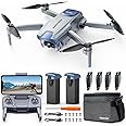 V11MINI Drones with Camera for Adults 4K,Under 249g,60-Min Flight Time with 2 batteries,5GHz Transmission,GPS Auto Return,Follow Me,4K FPV Drone,Foldable and Lightweight,Ideal for Beginners,Adults