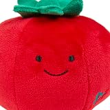 Petface Greenfingers Tigan The Tomato Plush Dog Toy with Squeaker view 3