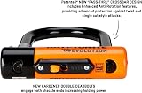 Kryptonite Evolution Mini-7 U-Lock and Cable Set 13mm Shackle 4ft Cable view 4