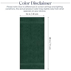 DAN RIVER 6-Pack Premium Hand Towels
