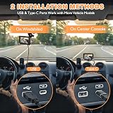 Zacro Baby Car Camera 1080P 4.3 Display Night Vision Wide View 360° view 6