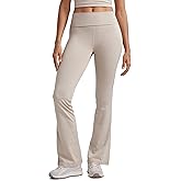 CRZ YOGA Womens Cloud Jersey Foldover Waist Flare Pants 31" - Yoga High Waisted Bootcut Lounge Casual