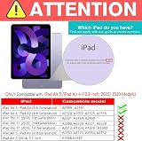 GOZOPO 2-Pack Screen Protector for iPad Air 5th/4th Gen 10.9 inch 2022/2020 view 2