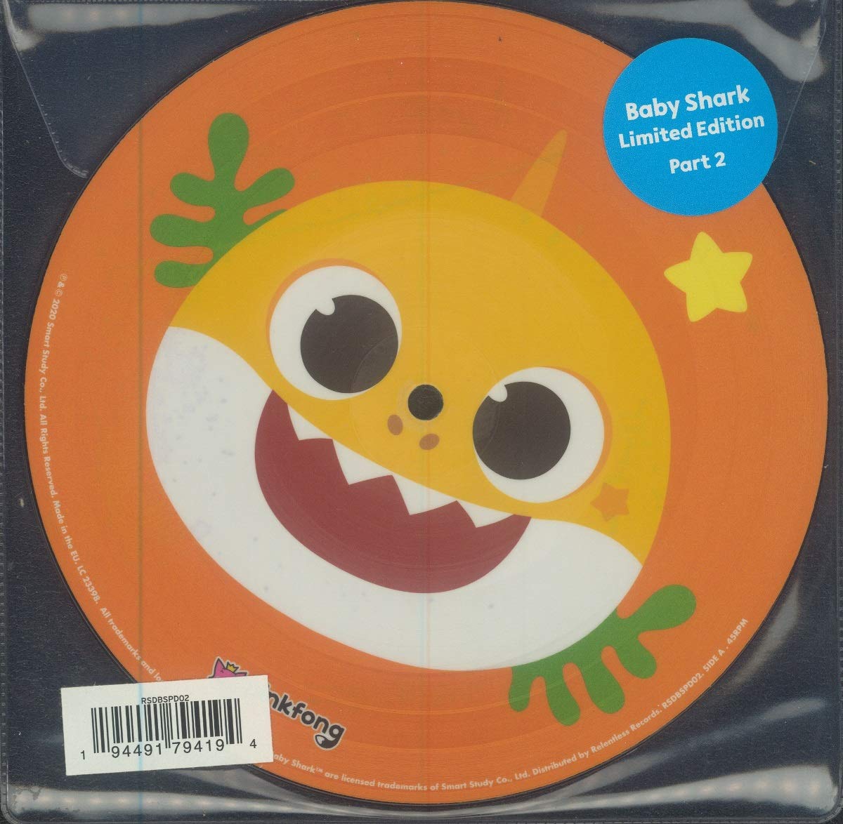 Pinkfong Pinkfong Baby Shark [7'' EP] (Picture Disc) Music