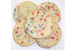 Scott's Cakes Red, White, & Blue Jimmie Sugar Cookies 1 lb. Box