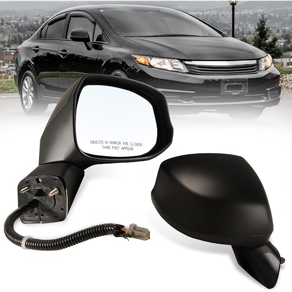 Amazon.com: OE Replacement Honda Civic Hybrid Driver Side Mirror 