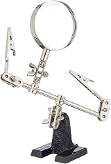 Rolson 60335 Helping Hand with 60 mm Magnifying Glass view 3