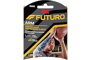 Futuro Sport Performance Compression Arm Sleeve, Large/X-Large