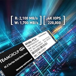TEAMGROUP MP33 PRO 1TB SLC Cache 3D NAND TLC NVMe