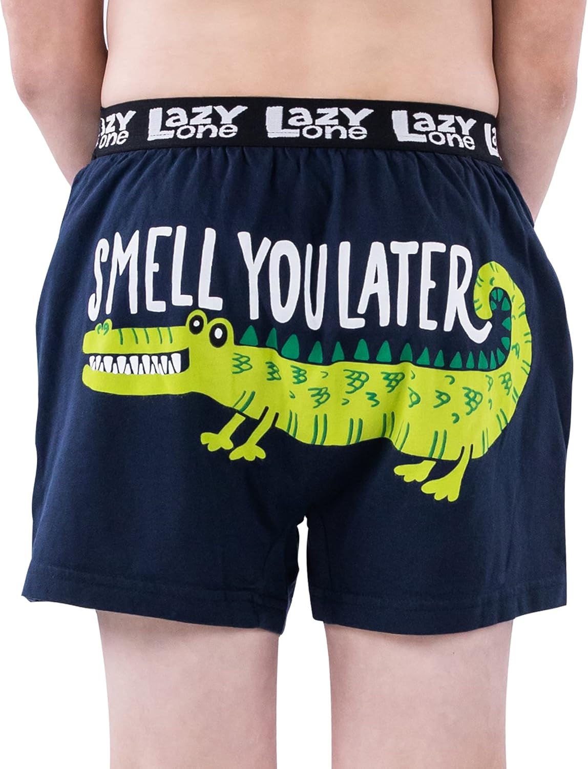 Lazy One Funny Animal Boxers, Novelty Boxer Shorts, Hunorous Kids' Underwear, Gag Gifts for Boys: Clothing