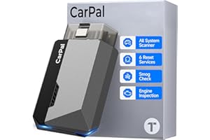 TOPDON Carpal OBD2 Scanner Bluetooth - Scanner for Car, AI-Assisted All System Diagnostic Tool for iOS & Android, Vehicle Hea