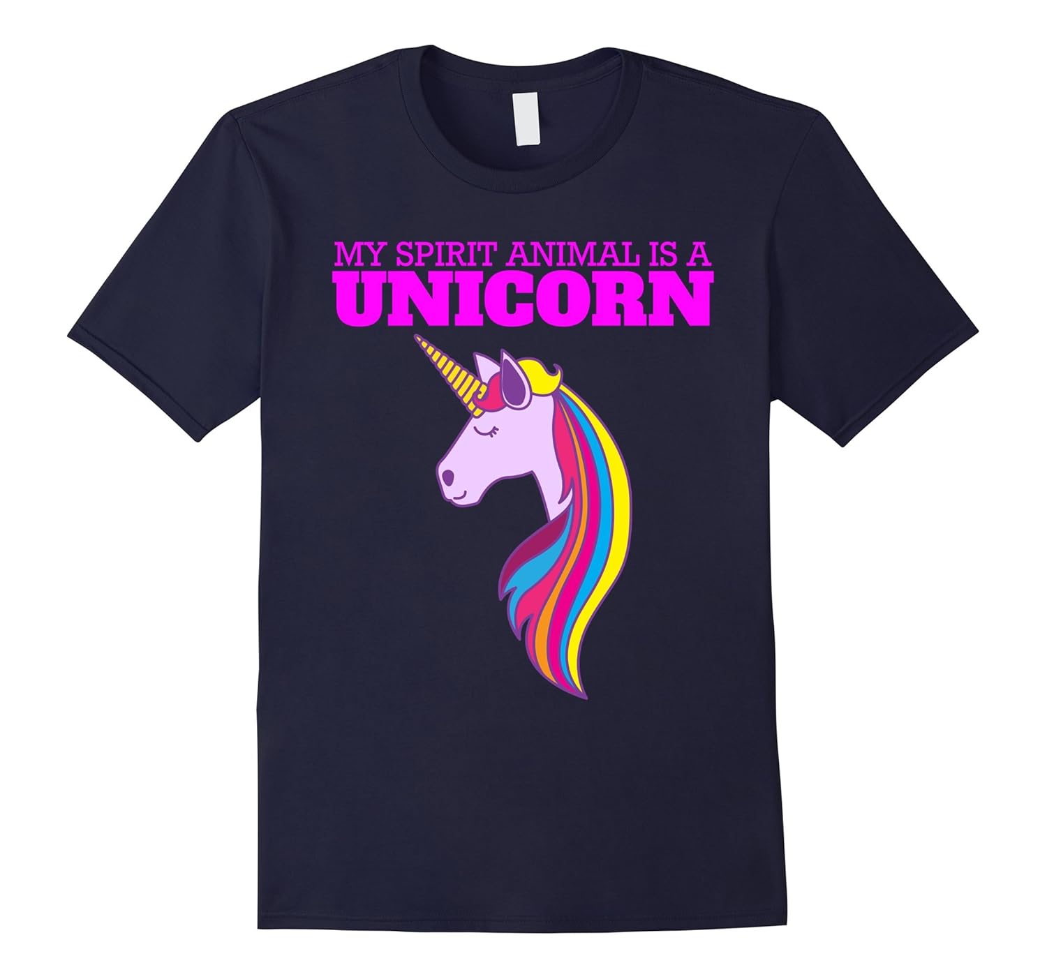 My Spirit Animal Is A Unicorn T-Shirt-ANZ