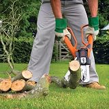 BLACK+DECKER Alligator Lopper 550W Chainsaw Performance 4" Cutting view 3