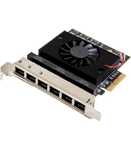 GLOTRENDS ST7219 4ポート10G SFP+イーサネットカード Amazon.com: GLOTRENDS ST7219 4-Port 10G SFP+ Ethernet Network Card