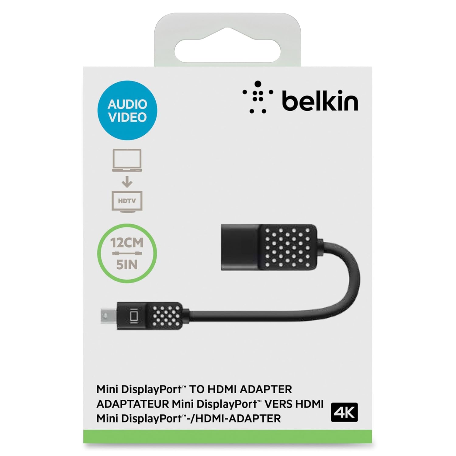 Belkin 4k Mini Dp To Hdtv Adapter Amazon In Electronics Belkin 4k Mini Dp To Hdtv Adapter Amazon In Electronics