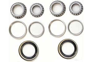 8USAUTO Front Left & Right Wheel Bearing with Seal Kit Fit Dakota (RWD) 1987 1988 1989 1990 1991 1992 1993 1994 1995 1996#A18/A16/3087
