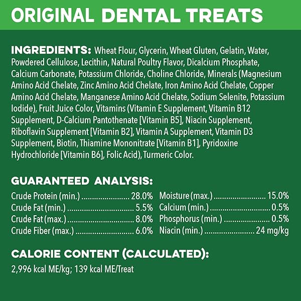 GREENIES DOG TREATS, VETERINARIAN-RECOMMENDED NATURAL DENTAL DOG TREATS, LARGE SIZE, VARIETY PACK FLAVOR, (3) 12 OZ. PACKS, 24 COUNT