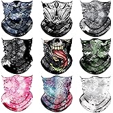 Neck Gaiter Mask,Bandana Gator Face Cover Mask Sun UV Protection,Neck Warmer Balaclava,Tube Face Scarf,Headband for Outdoor